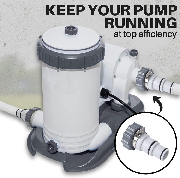 For Intex Pool Hose Adapter with Internal Thread, Spec: B Set by bashfashion