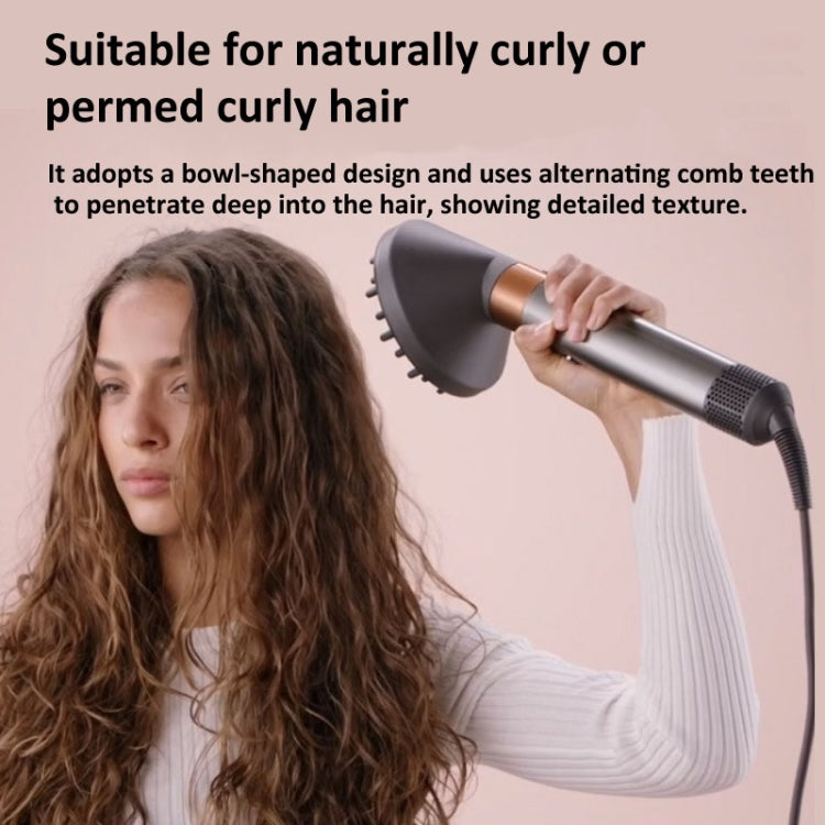 For Dyson Airwrap HS01 HS05 Diffuser Attachment Nozzle Replacement Parts(Rose Red) by bashfashion