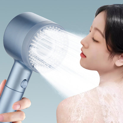 High-Pressure Handheld Shower Head With 5 Spray Modes Filtered Showerhead, Spec: Basic Gray by bashfashion