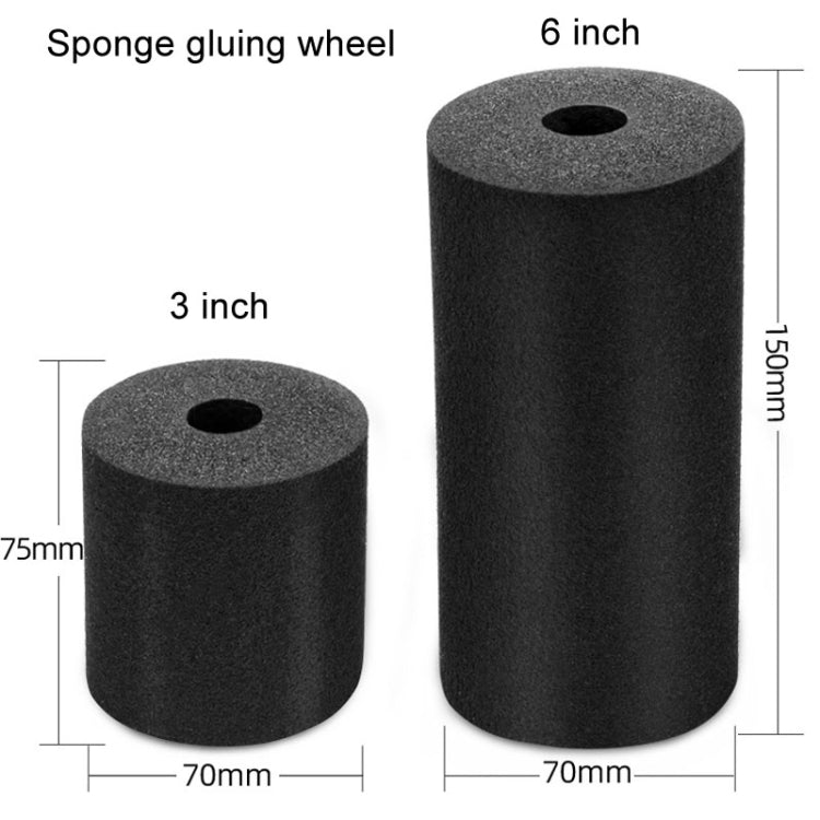 MYTEC Manual Glue Applicator Roller Type Gluer Small Manual Gluing Machine, Style: 3 inch Adjustable by MYTEC