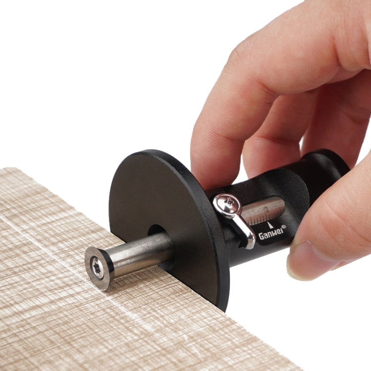Ganwei European Scriber Simple Marking Gauge Ruler Parallel Line Drawing Woodworking Tool(Fixed Blade) by Ganwei