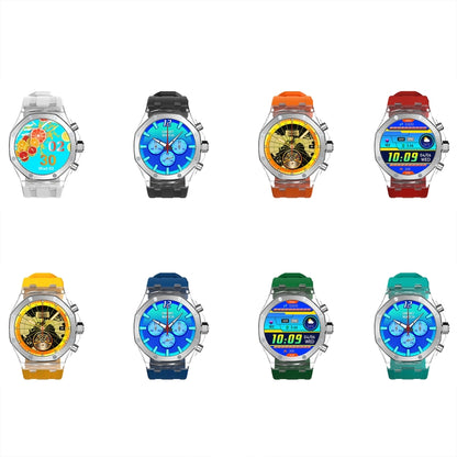 WS-37 1.43-Inch AMOLED IP67 Waterproof Health Monitoring Bluetooth Call Smart Watch(Blue) by bashfashion