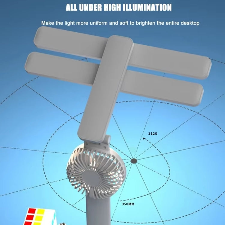 Double Head Horizontal Desk Lamp 3 Light Color Reading Lamp, Spec: Charging Clock Model by bashfashion
