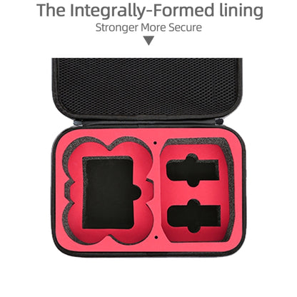 For DJI Neo Fly More Combo Carrying Case Handbag Protective Box(Black + Red Inner) by bashfashion