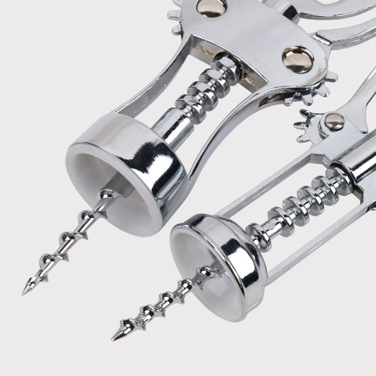 Wine Corkscrew Beer Opener Multifunctional Wine Opening Tool, Style: 448-Red by bashfashion