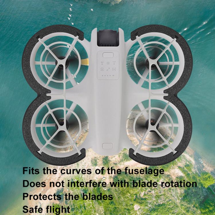 For DJI Neo CQT Impact Protection Cover + Bumper + Folding Stand + Tail Wing 4 In 1 Set(Orange) by CQT