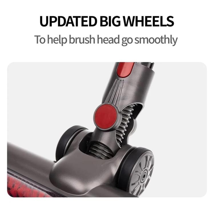 For Dyson V7 / V8 / V10 / V11 / V15 Vacuum Cleaner Floor Brush Carbon Fiber Attachment, Spec: 3pcs /Set by bashfashion