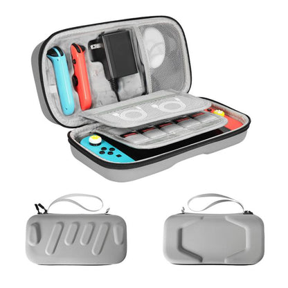 For Nintendo Switch / Switch OLED Storage Bag Portable Hard Shell Handbag US Plug Version(Black) by bashfashion