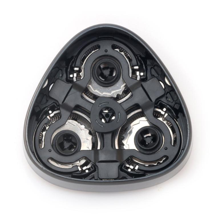 For FLYCO Shaving Razor Blade Head Accessories Replacement Parts, Style: Curved Blade + Net by bashfashion