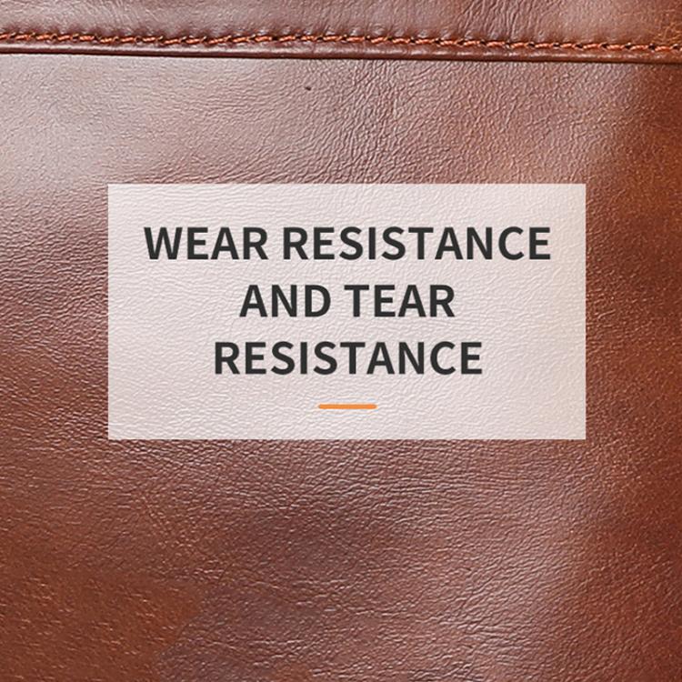 BULL CAPTAIN 054 Large Capacity Retro Business Top Layer Cowhide Hand-held Briefcase(Coffee Metal) by BULL CAPTAIN