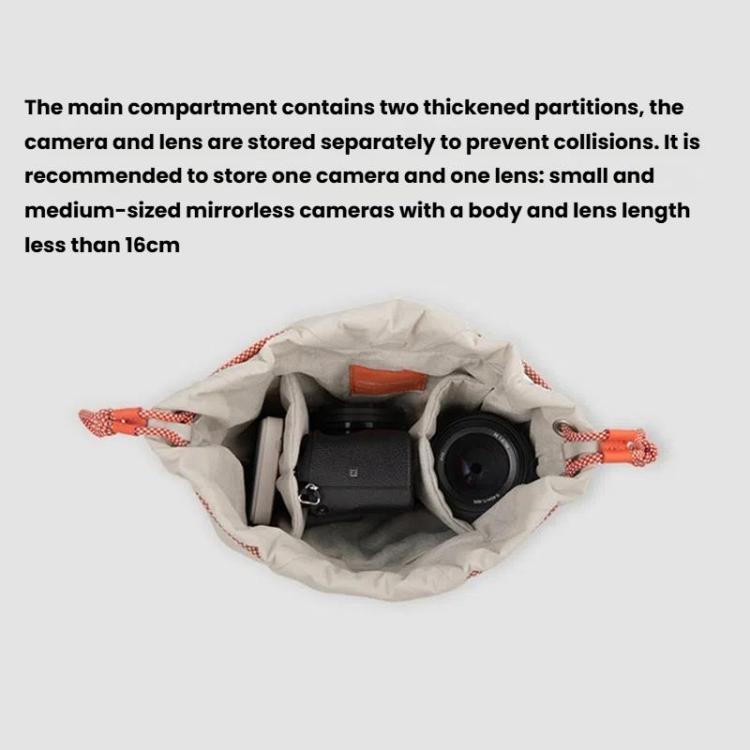 PGYTECH OneGo SLR Camera Waterproof Drawstring Bag, Color: Green by PGYTECH