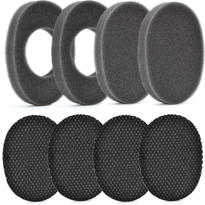 6pcs /Pack Ear Cushions For 3M WorkTunes Connect Series Headphones Noise Isolating Foam Pads, Spec: Mesh Cotton Pad by bashfashion